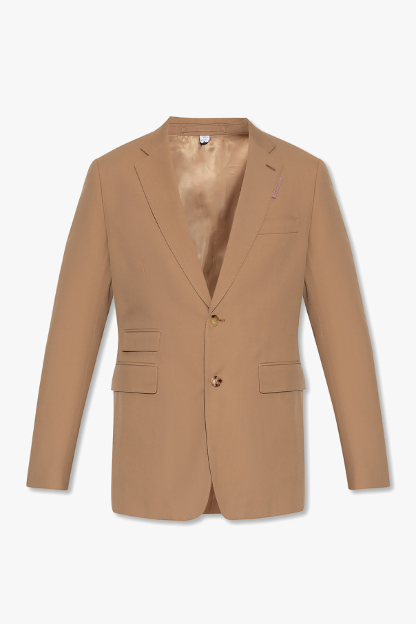 Brown Knightsbridge single breasted blazer Burberry SchaferandweinerShops Cambodia BURBERRY DIGBY REVERSIBLE DOWN JACKET